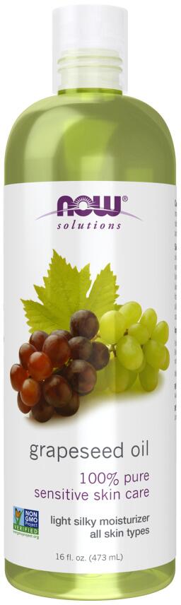 Now Foods Grapeseed Oil - Traubenkernöl, 473 ml Flasche