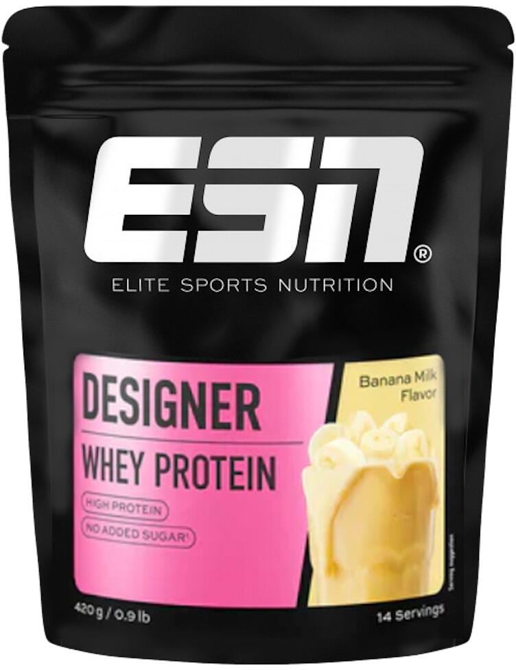ESN Designer Whey Protein, 420 g Beutel, Vanilla Milk bei Metasport