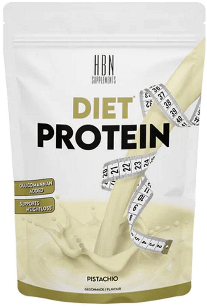 HBN Supplements Diet Protein, 700 g Beutel, Pistachio