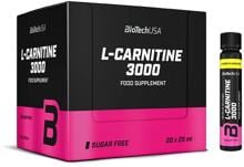 BioTechUSA L-Carnitine 3000, 20 x 25 ml Ampullen