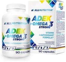 Allnutrition ADEK + Omega 3 Strong, 90 Kapseln