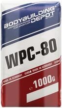 Bodybuilding Depot WPC-80 Whey Konzentrat, 1000 g Papiertüte