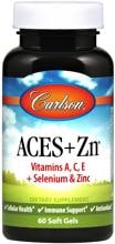 Carlson Labs ACES + Zn, 60 Kapseln