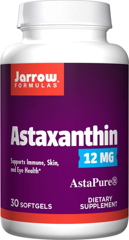Jarrow Formulas Astaxanthin - 12 mg, 30 Kapseln